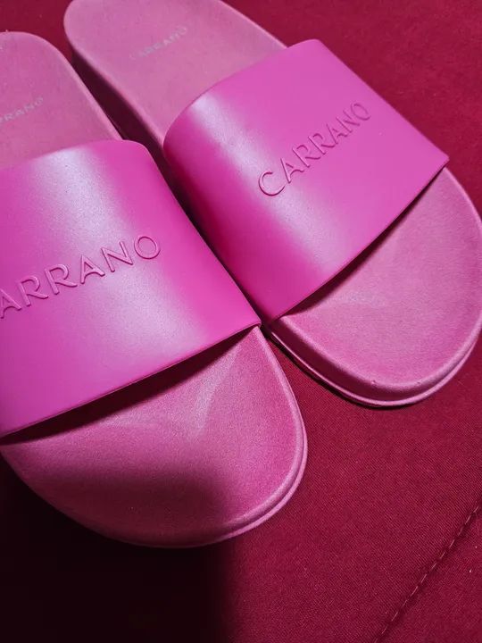 Chinelo carrano rosa 37 - Foto 3
