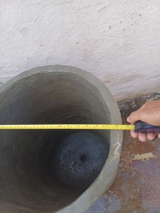 Vaso G concreto 70 LTS RETIRAR*RIB.PRETO $120,00, 00 REAIS - Foto 2