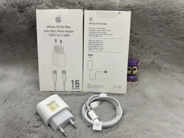 Carregador Usb-C de 35w para iPhone 15 Pro/ 15 Pro Max Apple