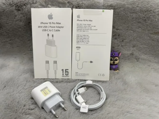 Carregador Usb-C de 35w para iPhone 15 Pro/ 15 Pro Max Apple