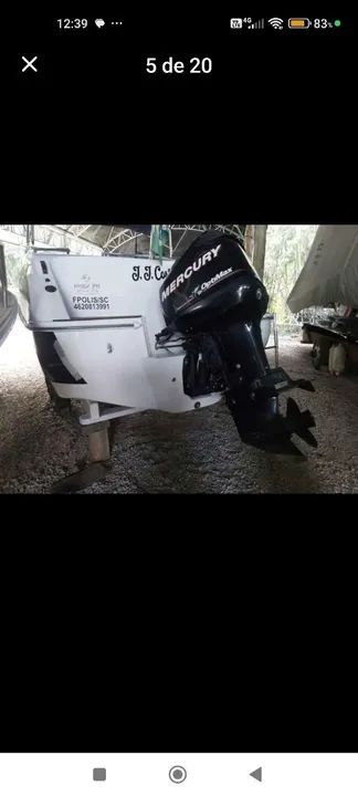 Lancha 19,5 pés, Psari  proa aberta - Foto 5