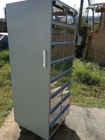 Armário organizador ( ferramentas/ diversos) usado - Foto 3