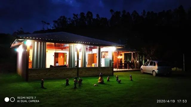 casa de campo principal e chalés alugamos junto ou separado