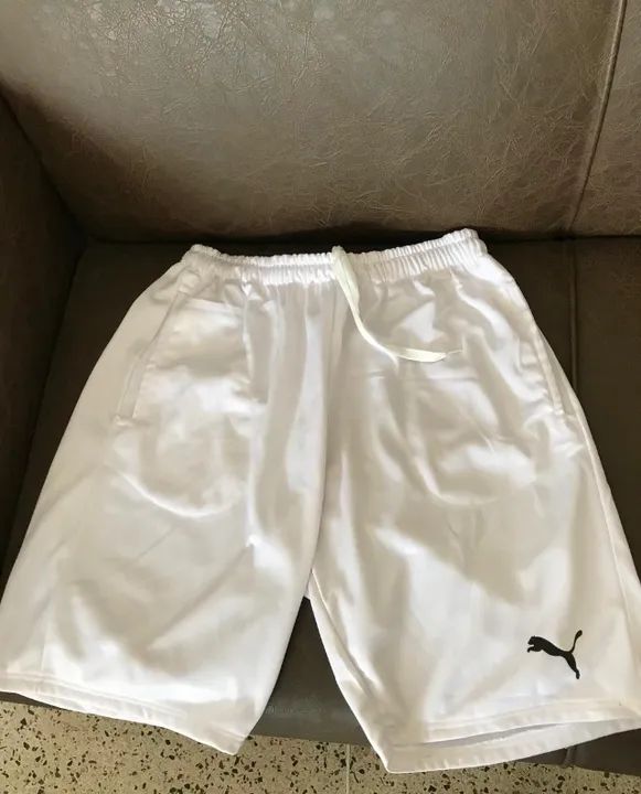 Short Puma Liga Core Masculino Branco