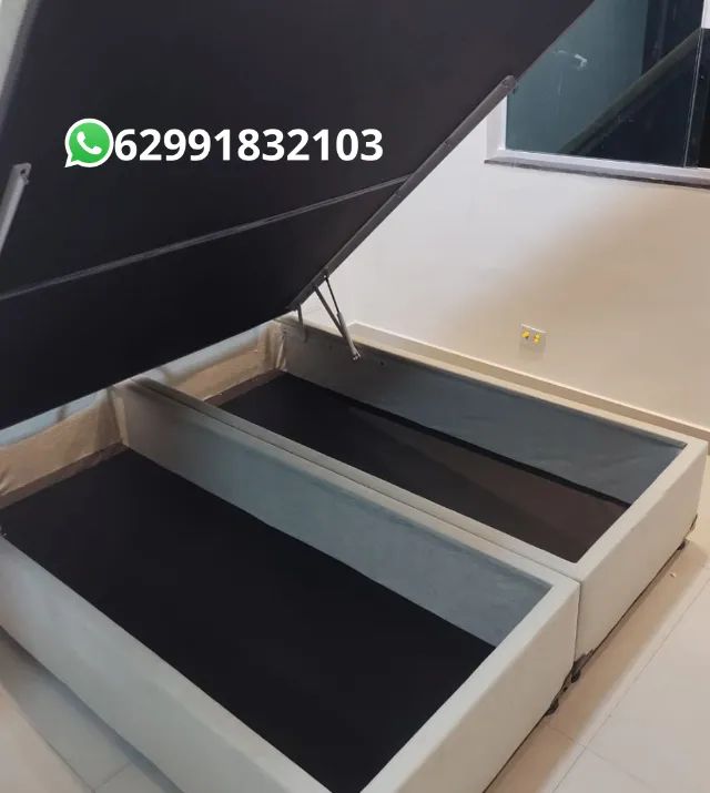 Box Baú Queen Size estrutura reforçada - Foto 4