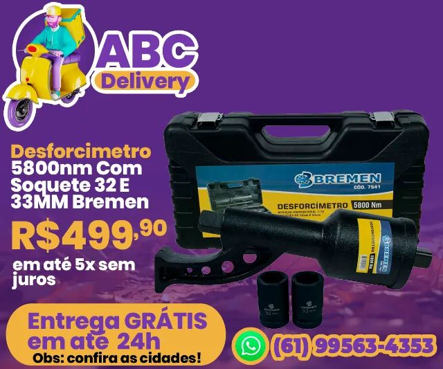 Desforcimetro 5800nm Com Soquete 32 E 33MM Bremen