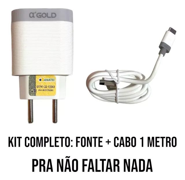 Carregador Inteligente Turbo 30w Cabo Usb-c Tipo C - Foto 4