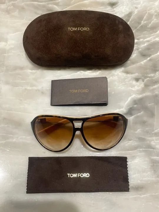 Óculos Tom Ford - Âmbar - Feminino