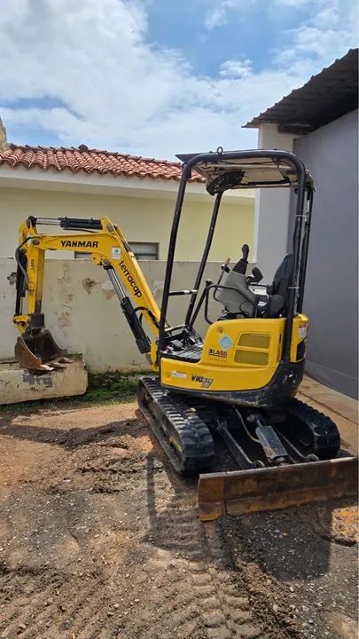 Mini escavadeira YANMAR Vio 17 - Impecável! - Foto 2
