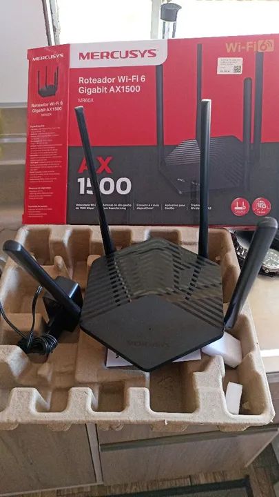 Roteador Gamer  Mercusys AX1500