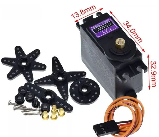 Servo digital mg 996r 15kg - Foto 2