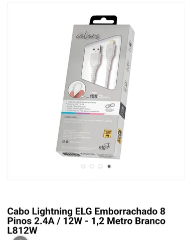 Cabo de iphone original 1,20m garantia de qualidade