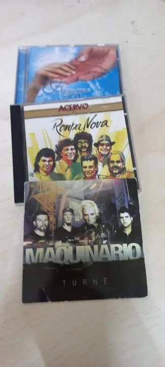 CD's ROCK NACIONAL - ROUPA NOVA E BANDA TURNE - LUANA CAMARA