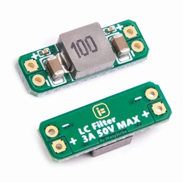 KIT 2pçs Módulo Filtro Lc 3a 5-30v Drone RC Aeromodelo FPV