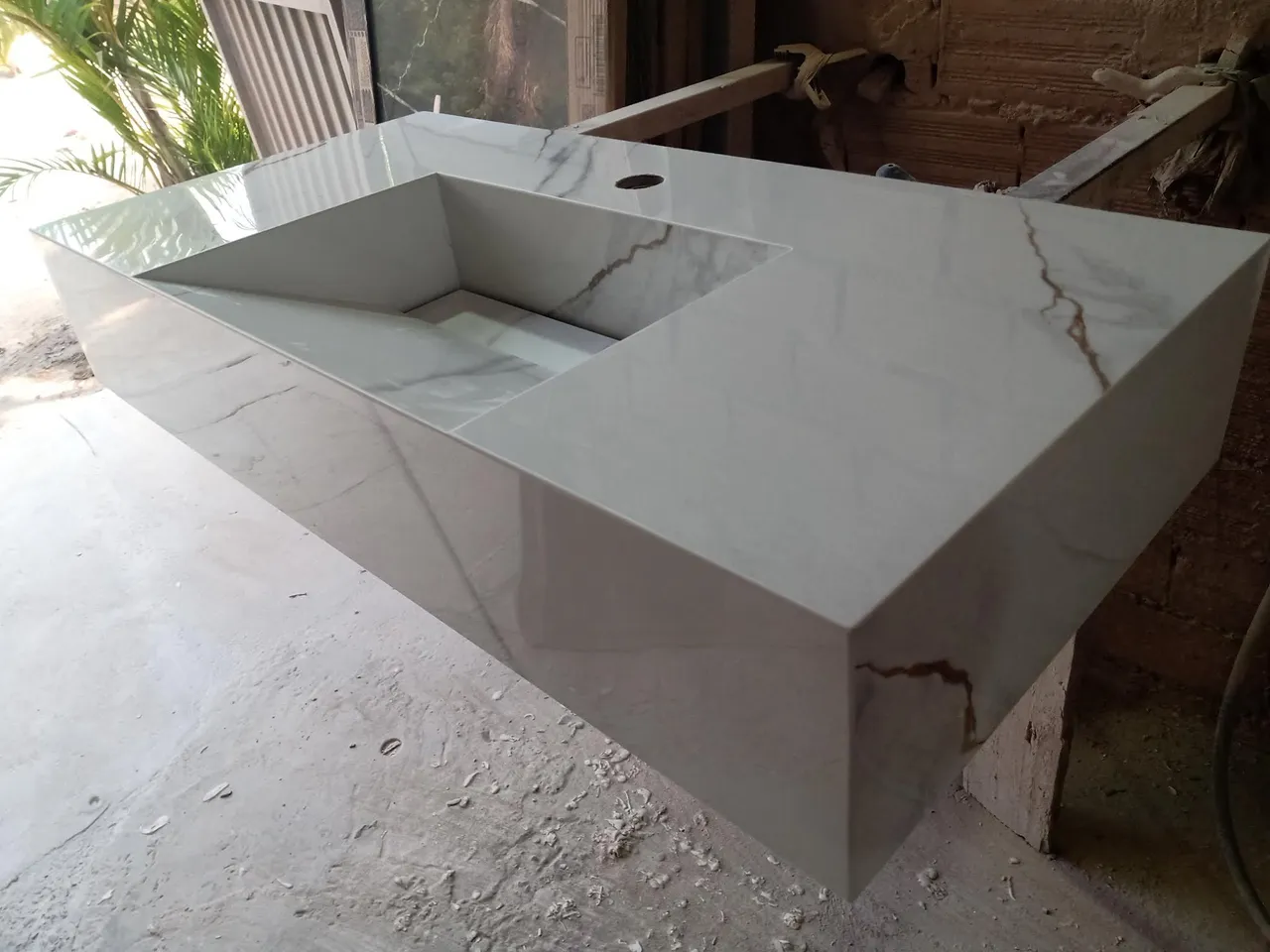 Pia esculpida apronta entrega $599
