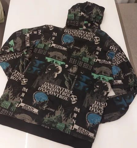Casaco Moletom Lost Original G Full Print Perfeito Estado - Foto 3