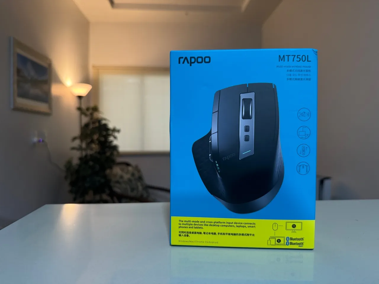Mouse Rapoo MT750L (top de linha) (lacrado)