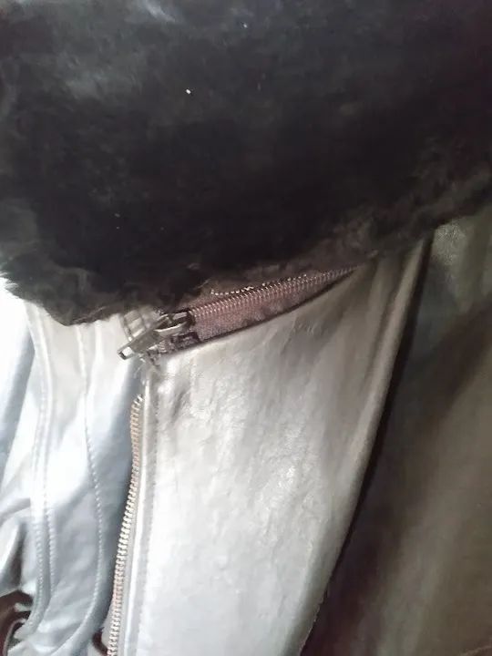 Jaqueta de couro ligitimo para motociclista  - Foto 2