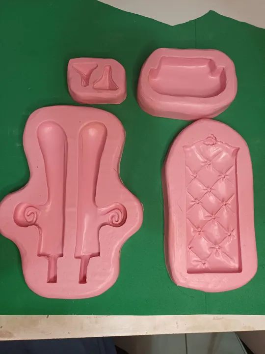 Molde trono para esculturas de 20cm Cintia Beu