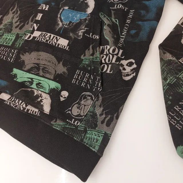Casaco Moletom Lost Original G Full Print Perfeito Estado - Foto 4