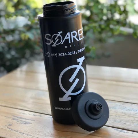 156 - Squeeze caramanhola hidratação livre de bpa 800 ml mtb speed  - Foto 3