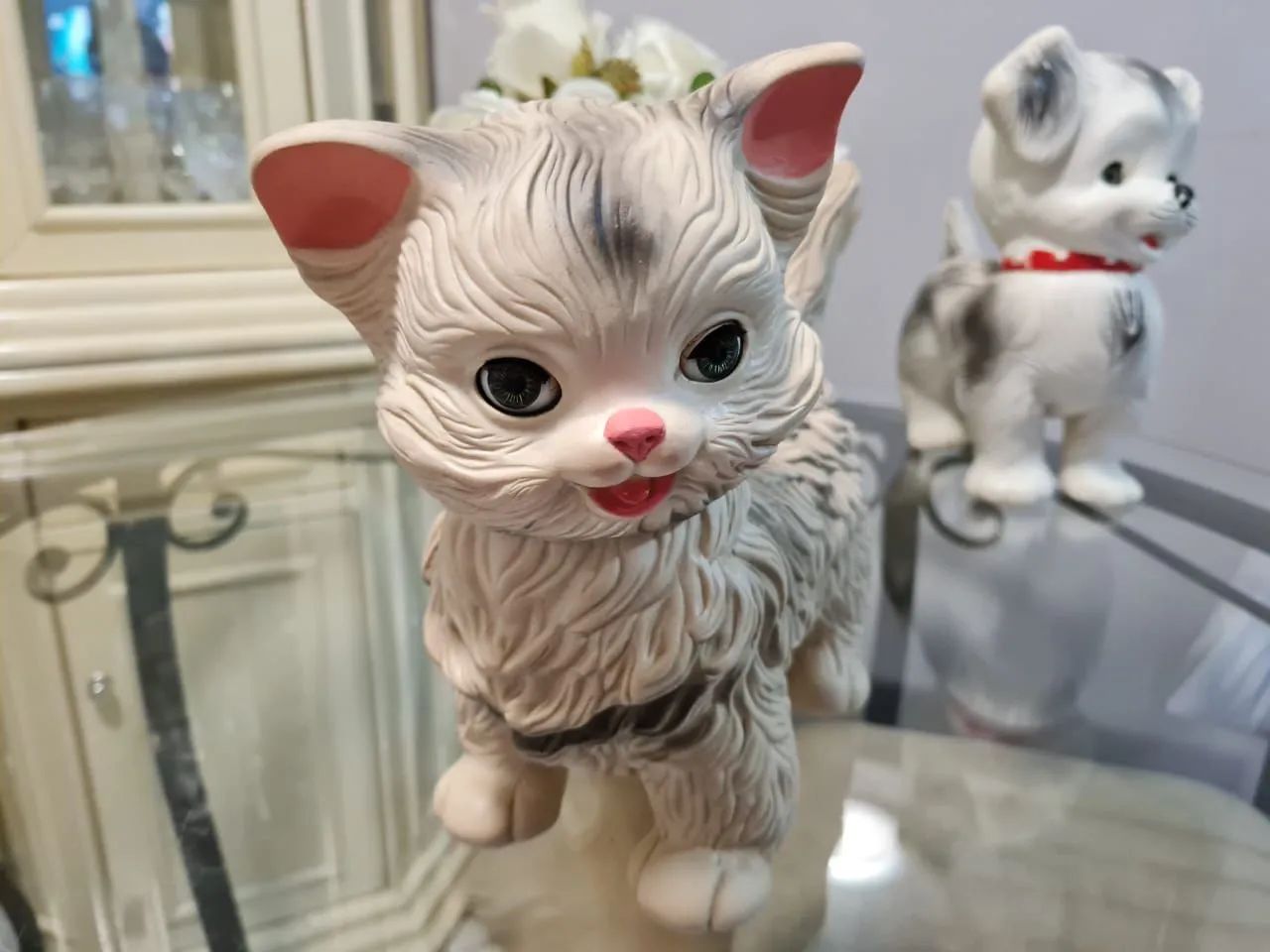 Lindo gatinho, fabricado em 1960 pela Edward Mobley Company, altamente colecionavel.  - Foto 2