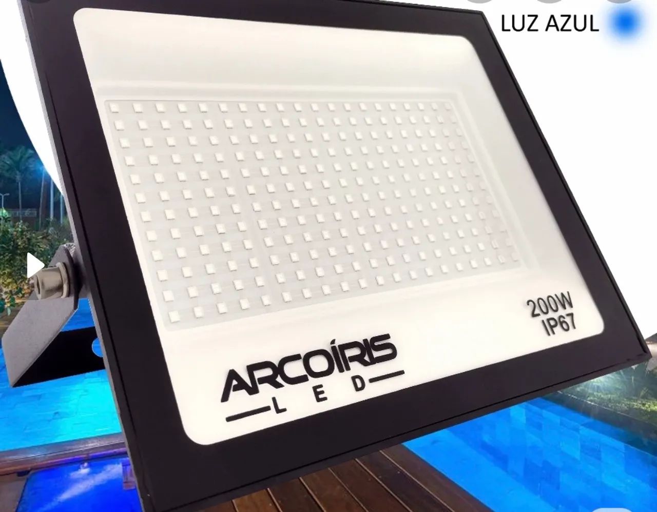 Refletor LED 200W IP67 Arcoíris - Iluminação Potente - Foto 2