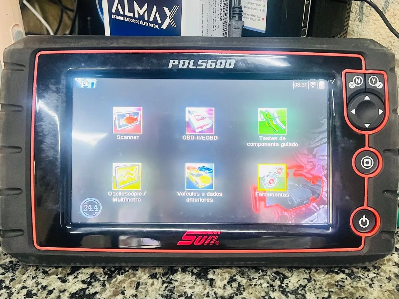 Scanner Automotivo PDL 5600 com Ociloscopio completo 