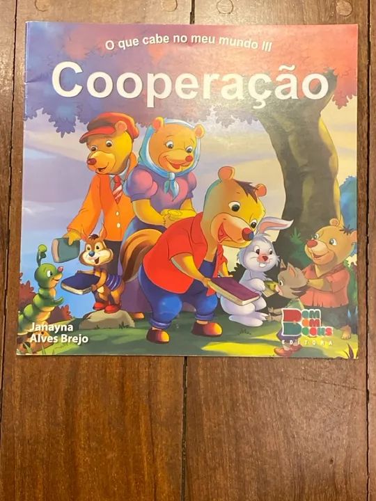 Livro infantil - O que cabe no meu mundo III - Cooperação