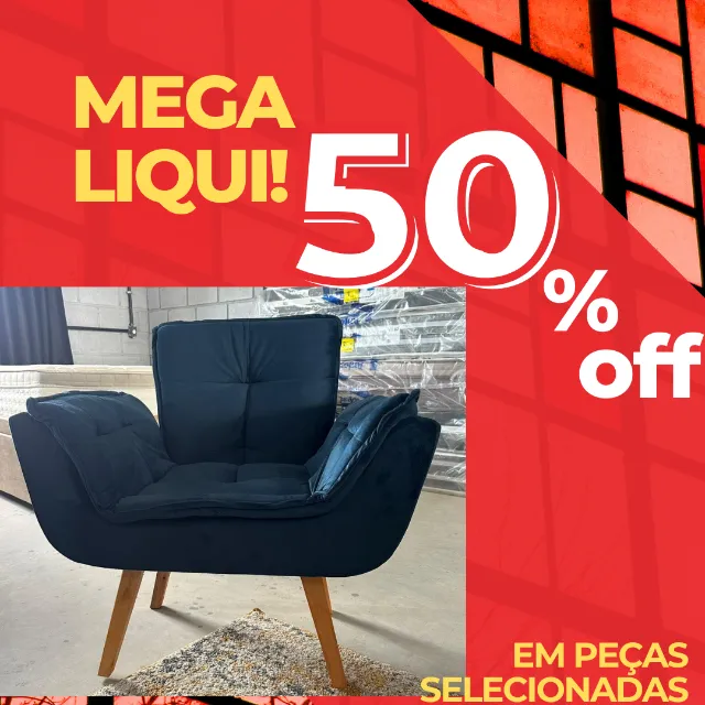 Poltrona Azul em liquidação