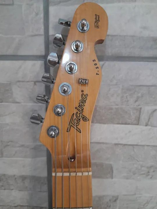 Guitarra tagima telecaster t505 antiga,era Seizi  - Foto 4