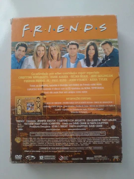 9° Temporada Friends em dvd - Foto 2