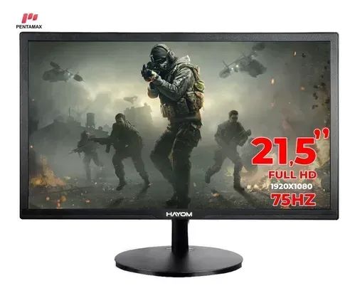 MONITOR HAYOM 21.5`` MO6003 75HZ/VGA/HDMI/VESA - Foto 4