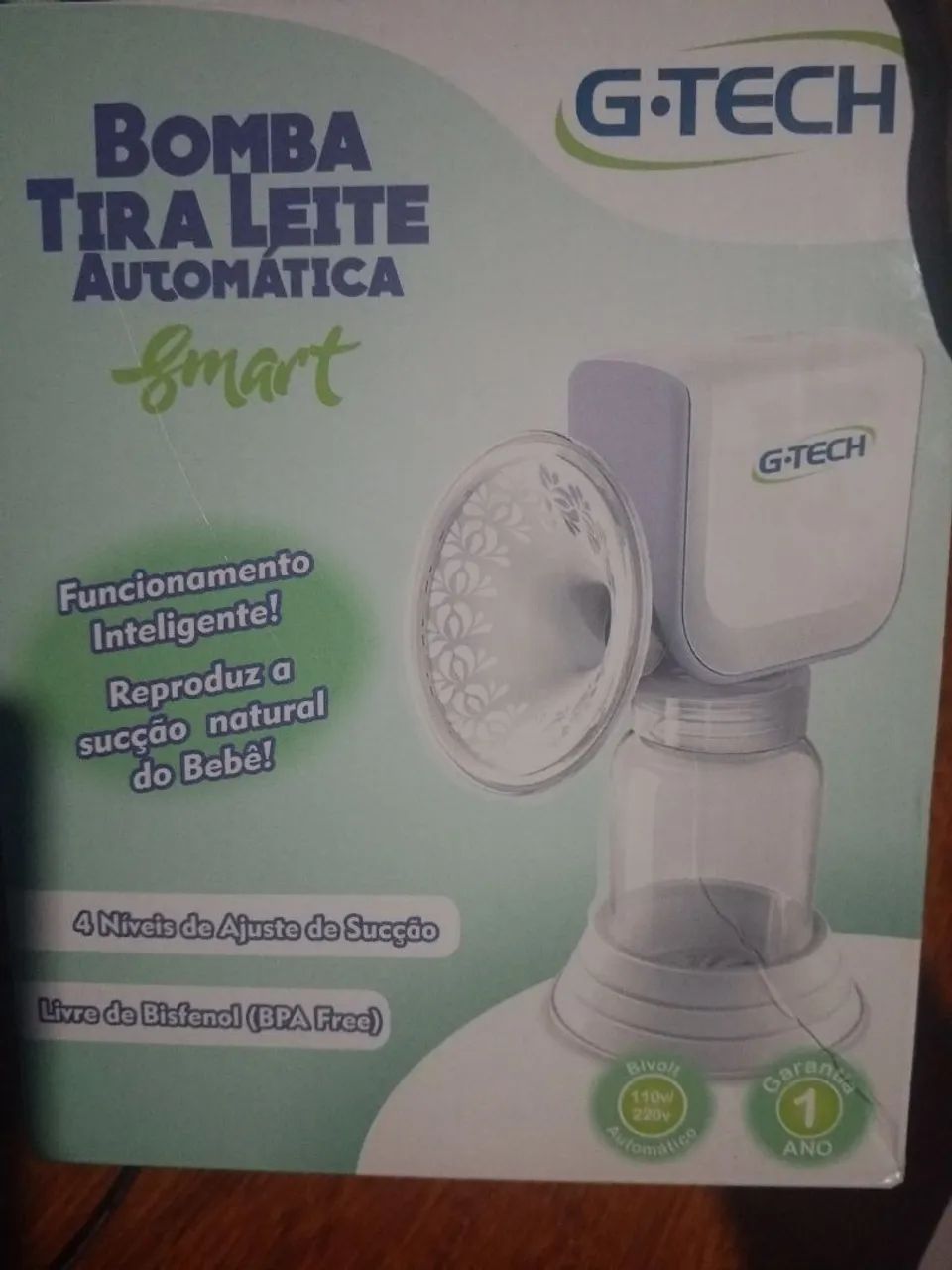 Bomba extratora de amamentação 