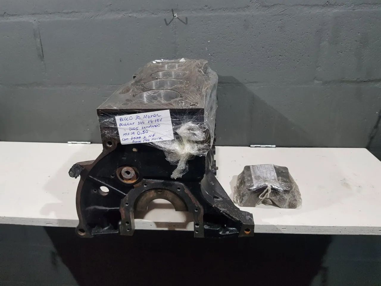 Bloco Motor Peugeot 206 Citroen 1.6 16v Gasol Retificad 0,50 - Foto 2