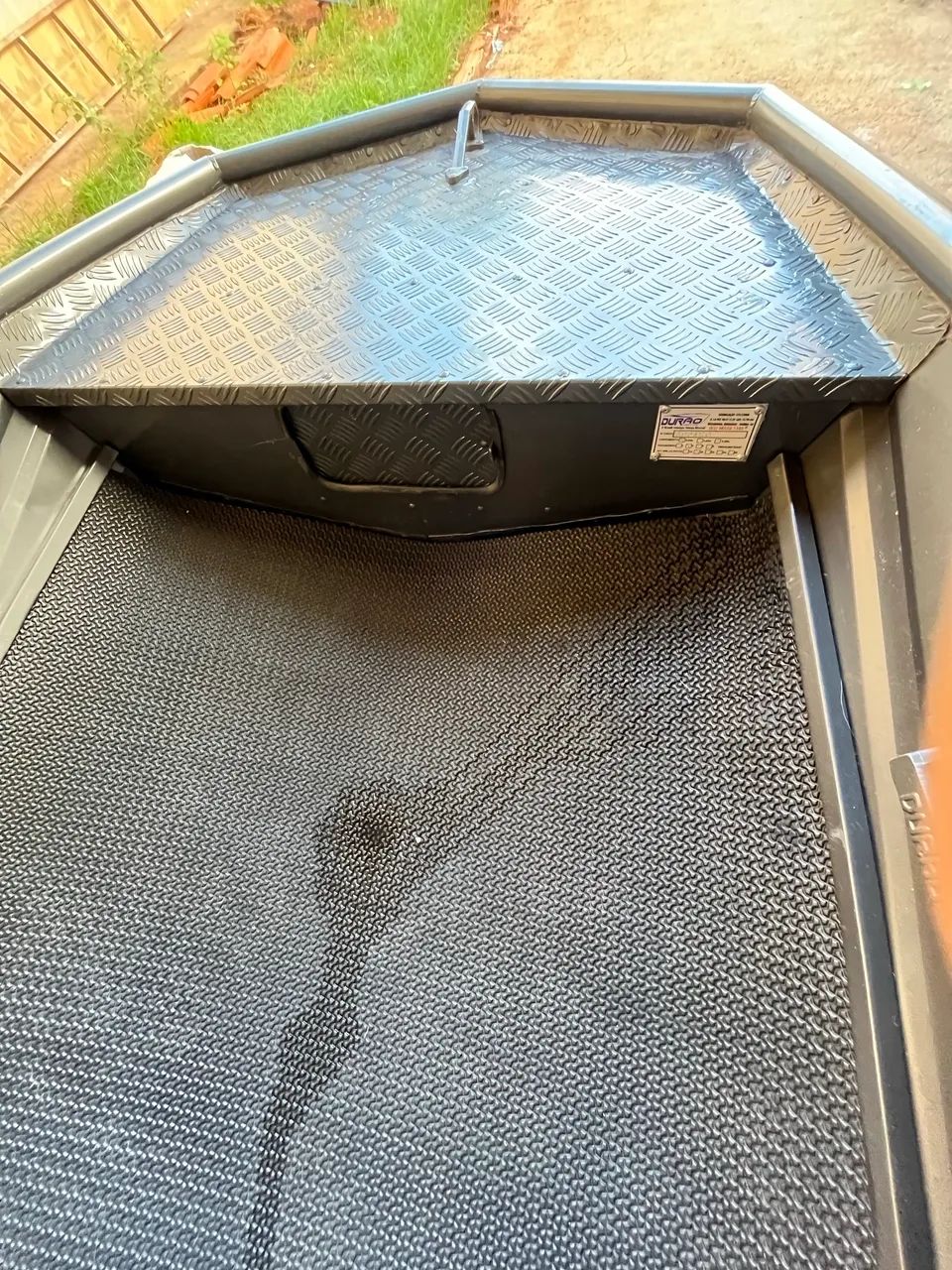 Canoa berço e motor rabeta 7hp - Foto 5