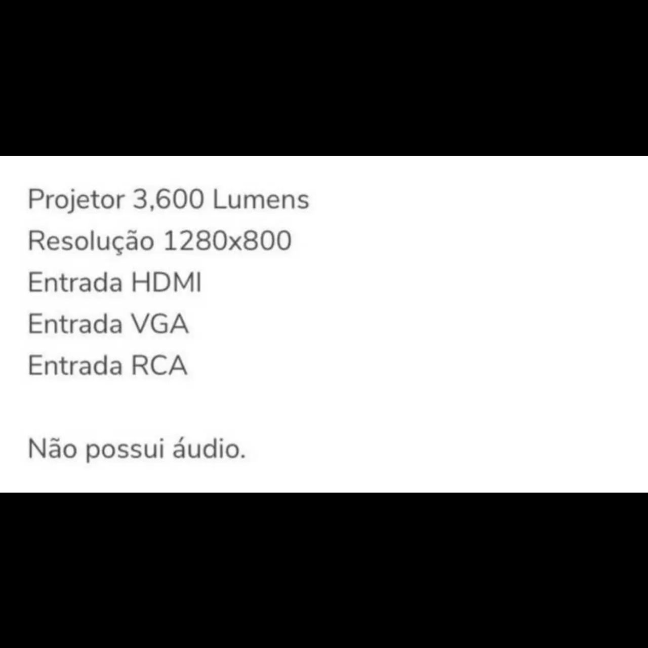 Projetor para LOCAÇÃO  - Foto 2