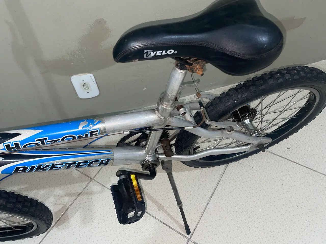 Bicicleta prata bmx (descrição) - Foto 4