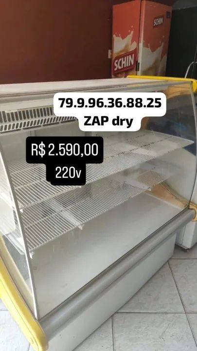 Vitrine Refrigerada balção geladeira <br>