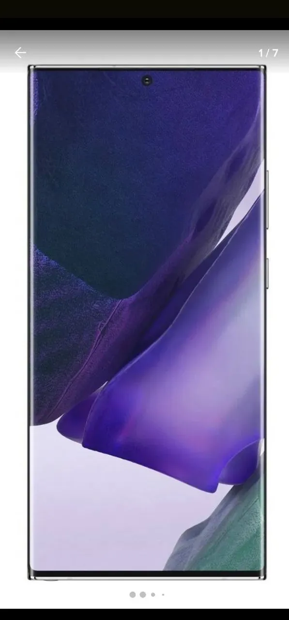 Samsung Galaxy Note20 Ultra 5G 5G 256 GB<br>preto-místico 12 GB RAM - Bom (Recondicionado)