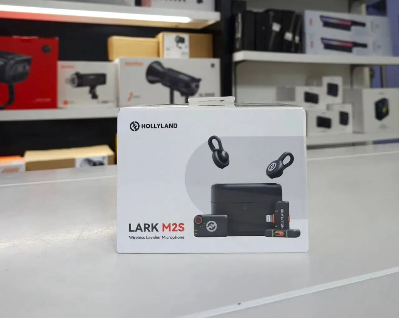 Microfone Lark M2s - ultimate combo - Hollyland - lacrado