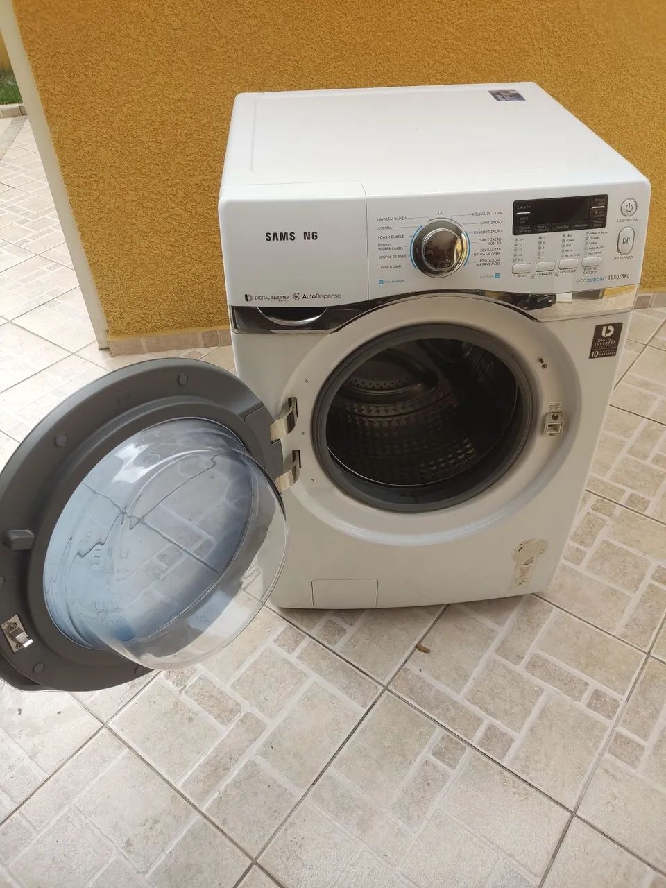 Máquina de Lavar Roupa Samsung 15kg EcoBubble - Foto 5