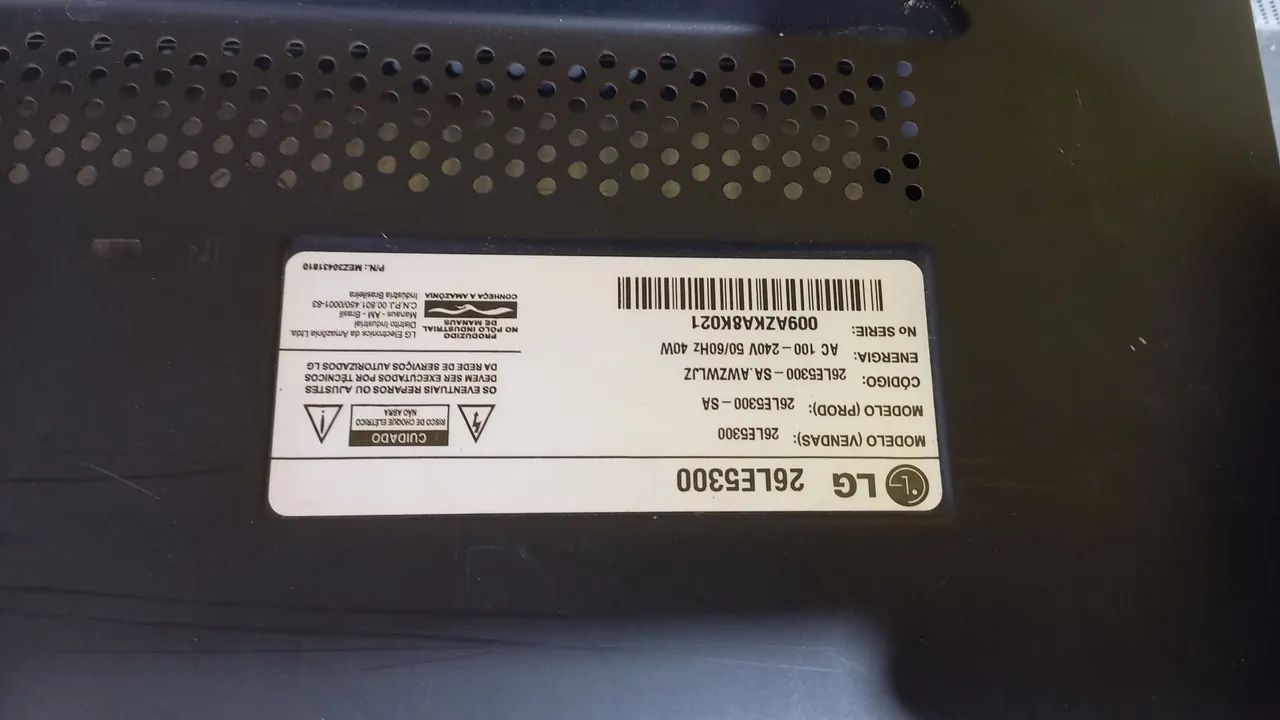 Tv lg 26 polegadas não smart sem a base  - Foto 2
