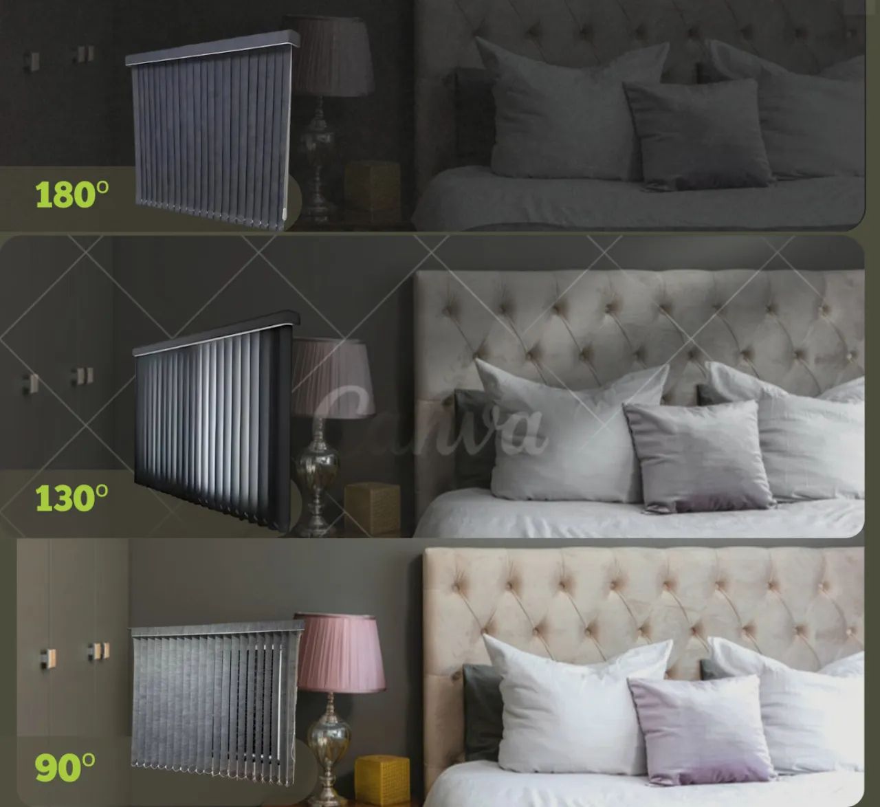 Persiana Vertical S/ Bando 1,70 X 1,50 promoção para retirada do produto na fábrica ?  - Foto 2