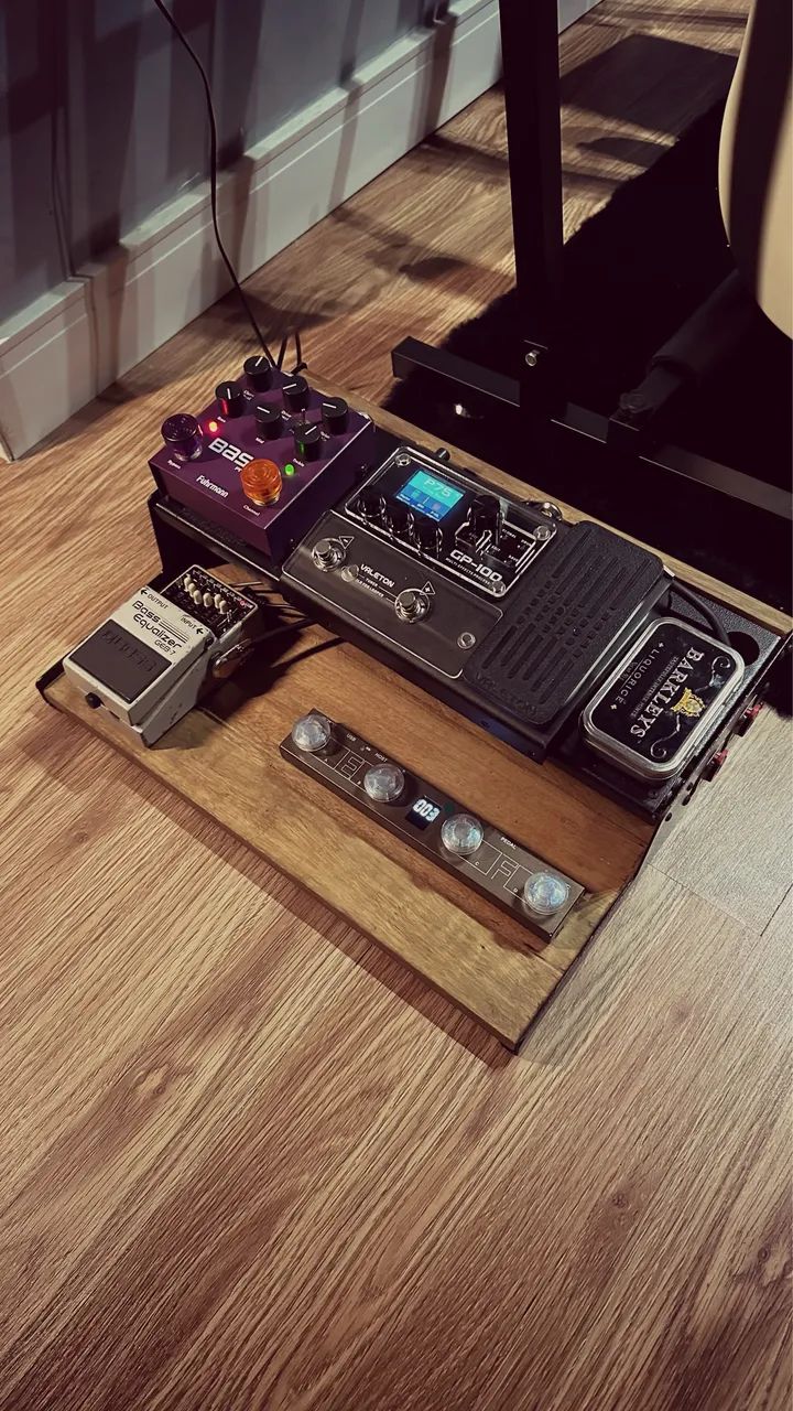 Pedalboard 40x30 elétrica completa 