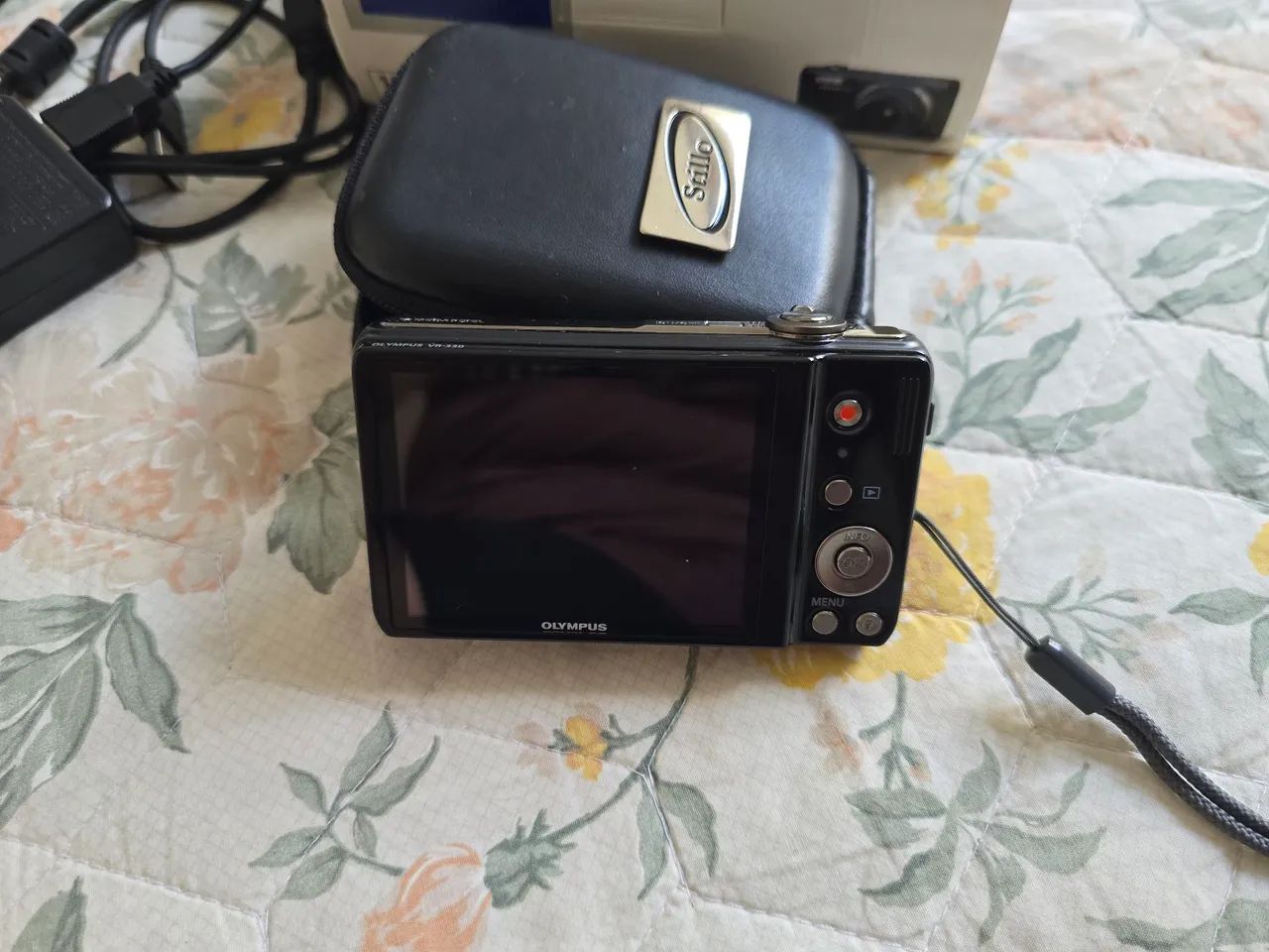 Câmera Olympus com acessórios - Foto 2