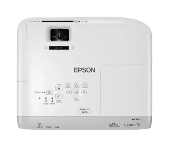Projetor Epson Powerlite W39 3500lm Branco 100v/240v