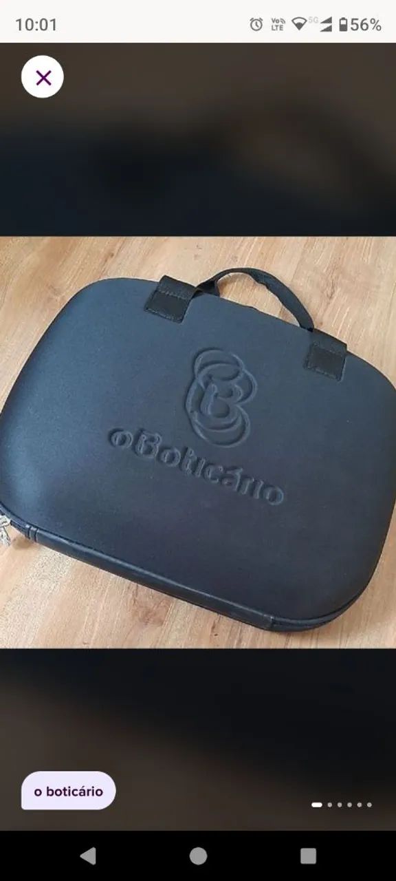 Bolsa O Boticário Preta