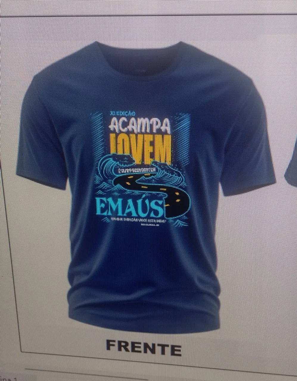 Camiseta Acampa Jovem Emaús