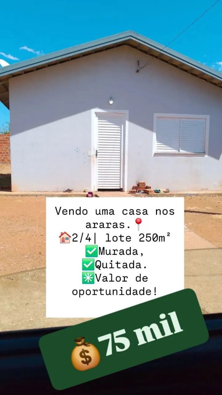 Casa a venda nos araras 2 ,75 mil - Foto 4